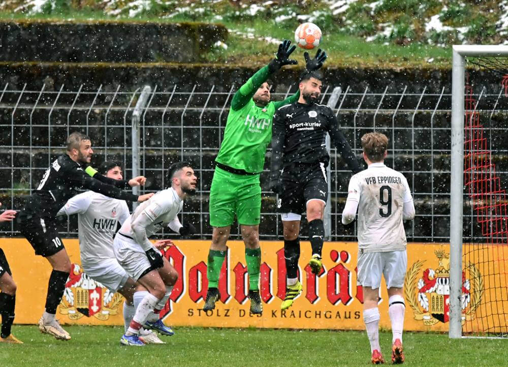 Verfolgerduell endet 2:2 (1:2) ++ Fortuna Heddesheim kassiert Last-Minute Ausgleich beim VfB Eppingen