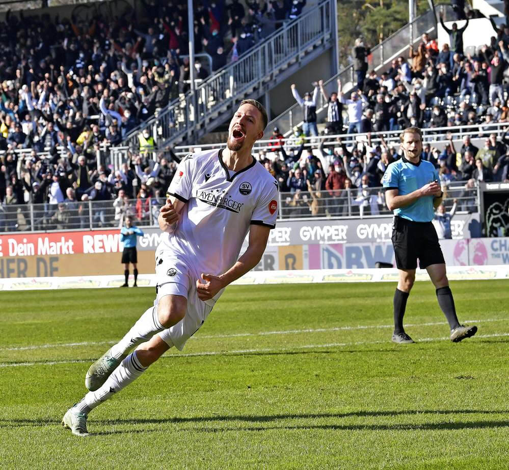 SV Sandhausen verdient sich gegen den FC St. Pauli einen Punkt in der Nachspielzeit