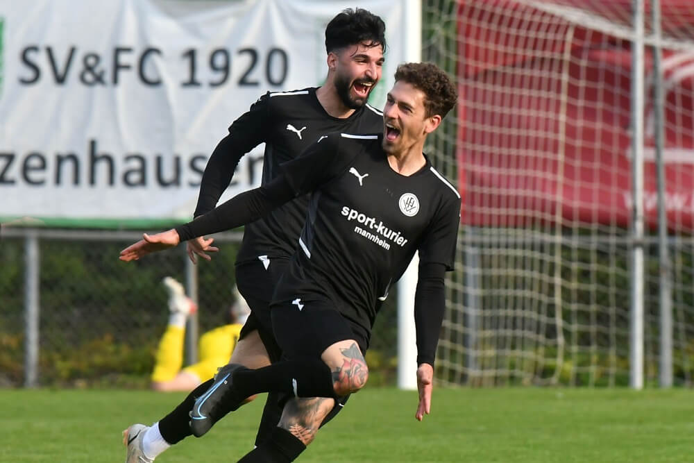 Kampfstarke Heddesheimer gewinnen beim 1. FC Mühlhausen 3:2 (1:1)