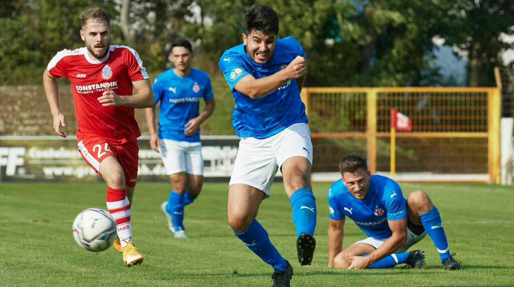 Cihad Ilhan macht den Unterschied ++ VfR Mannheim bezwingt die TSG Weinheim mit 4:1 (1:1)