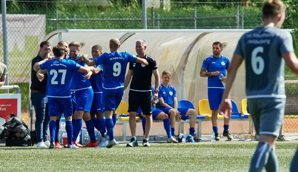 VfL Kurpfalz Neckarau bezwingt die SG Heidelberg-Kirchheim 3:1 und festigt Tabellenführung