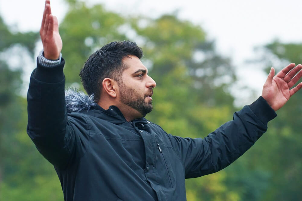 KSC-Coach Yunus Kilic hat die Brocken bei den Schwetzingern hingeworfen. Bild: Berno Nix