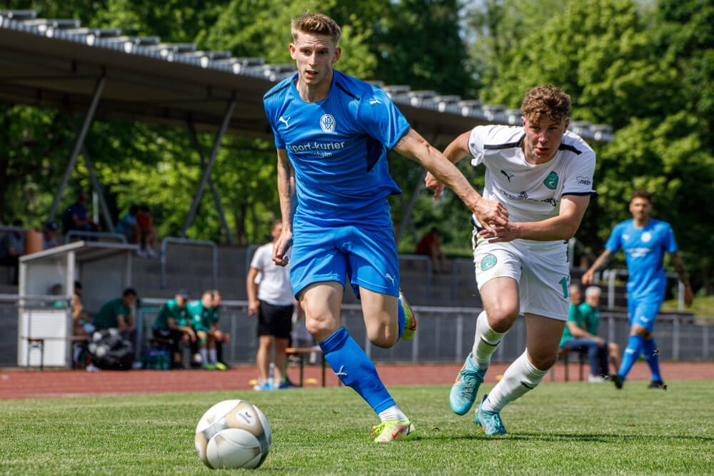 Filip Vlahov kam, sah und traf ++ Fortuna Heddesheim bezwingt den FC Kirrlach 2:0 (0:0)