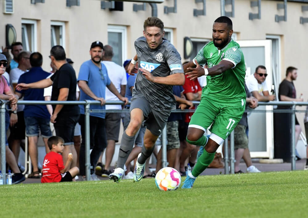 SV Sandhausen schlägt den FC Astoria Walldorf mit 3:1