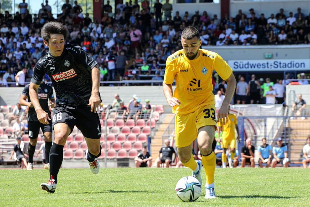 SV Waldhof wird seiner Favoritenrolle gerecht ++ 5:1 (2:0) Sieg bei Arminia Ludwigshafen