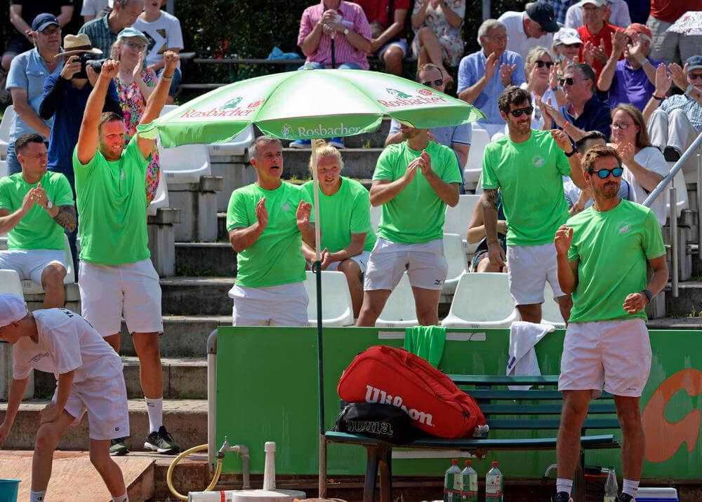 Die Mission Titelverteidigung startet – Tennis-Bundesligist Grün-Weiß Mannheim spielt bei BASF Ludwigshafen