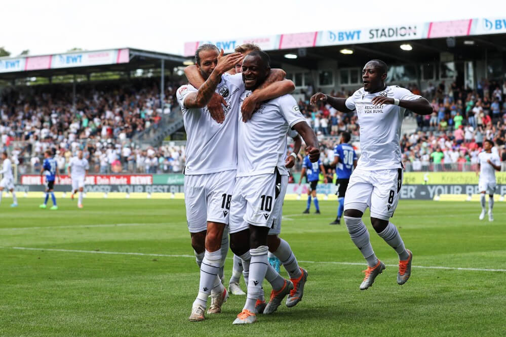 Kinsombis Doppelpack-Debüt führt den SV Sandhausen zum Sieg