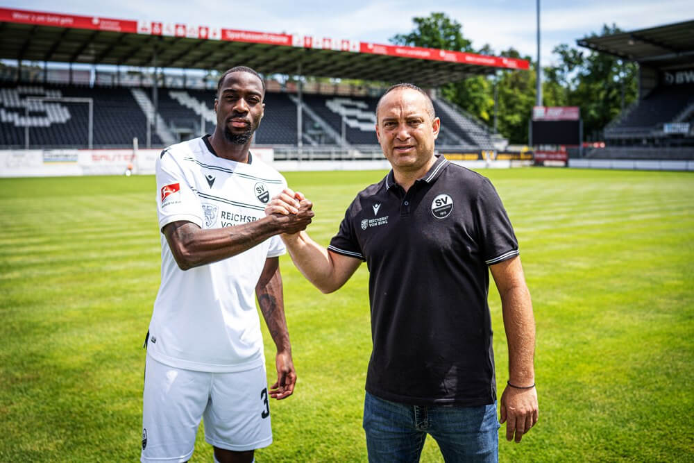 Joseph Ganda kommt zum SV Sandhausen