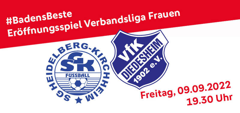 SG HD-Kirchheim und VfK Diedesheim eröffnen die Frauen Verbandsligasaison 2022/23
