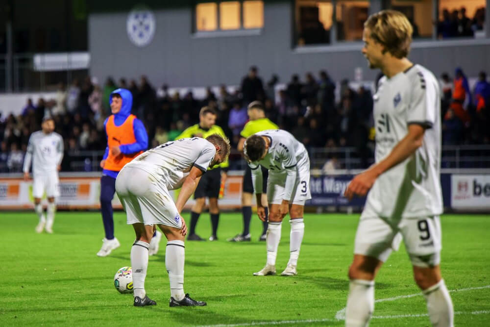 Das war zu wenig, SV Waldhof – 1:2-Pokalpleite in Walldorf
