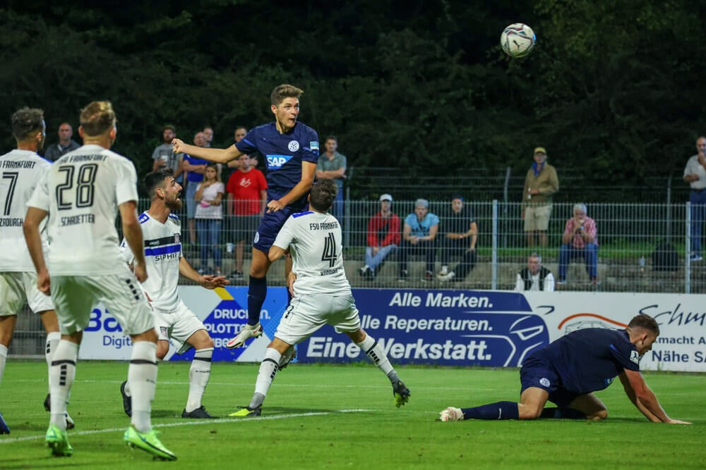 Heftige Pleite für den FC Astoria Walldorf beim FSV Frankfurt