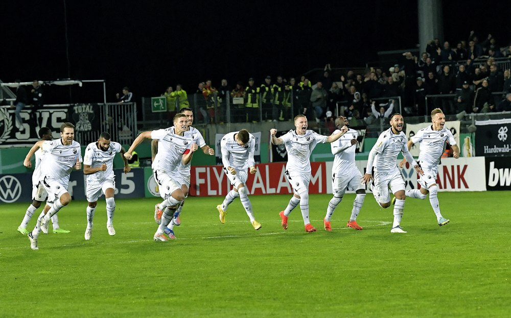 SV Sandhausen trifft dienstags im Pokal-Achtelfinale auf den SC Freiburg