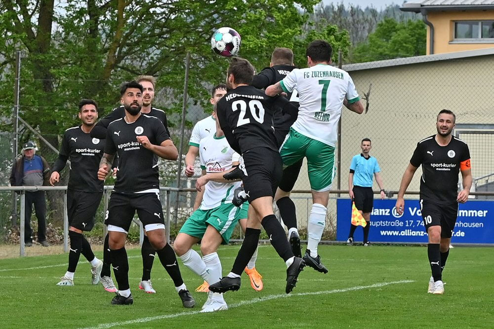 Formstarke Heddesheimer empfangen Spitzenreiter FC Zuzenhausen