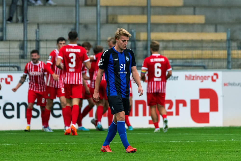Auswärts weit hinter den eigenen Ansprüchen – Der SV Waldhof verliert beim SC Freiburg 2 mit 2:3