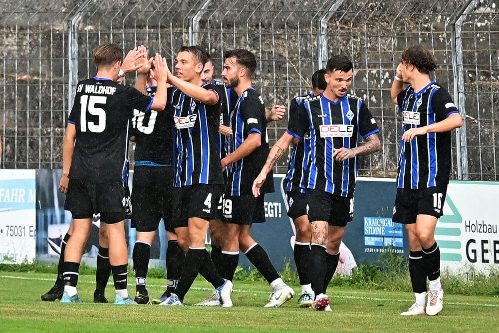 SV Waldhof II ringt den 1. FC Bruchsal nieder – 3:0 (2:0)