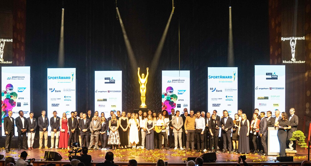 SportAward Rhein-Neckar im Rosengarten – Doppel-Sieg für den SV Nikar Heidelberg