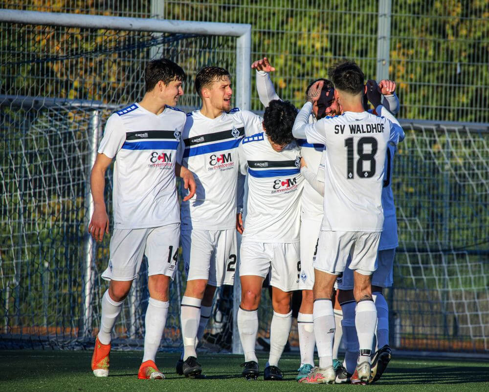 SV Waldhof II setzt Erfolgsserie fort + 4:1 (0:1) gegen Germania Friedrichstal