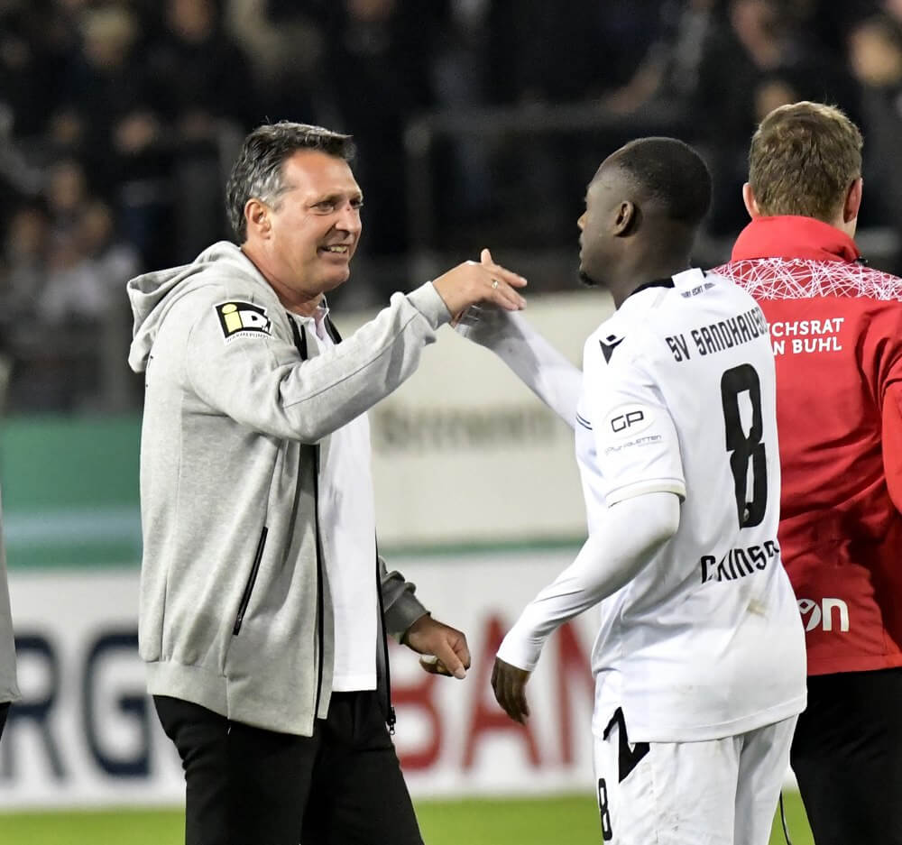 SV Sandhausen holt mit 1:0 (1:0) seinen ersten Auswärtssieg in Rostock