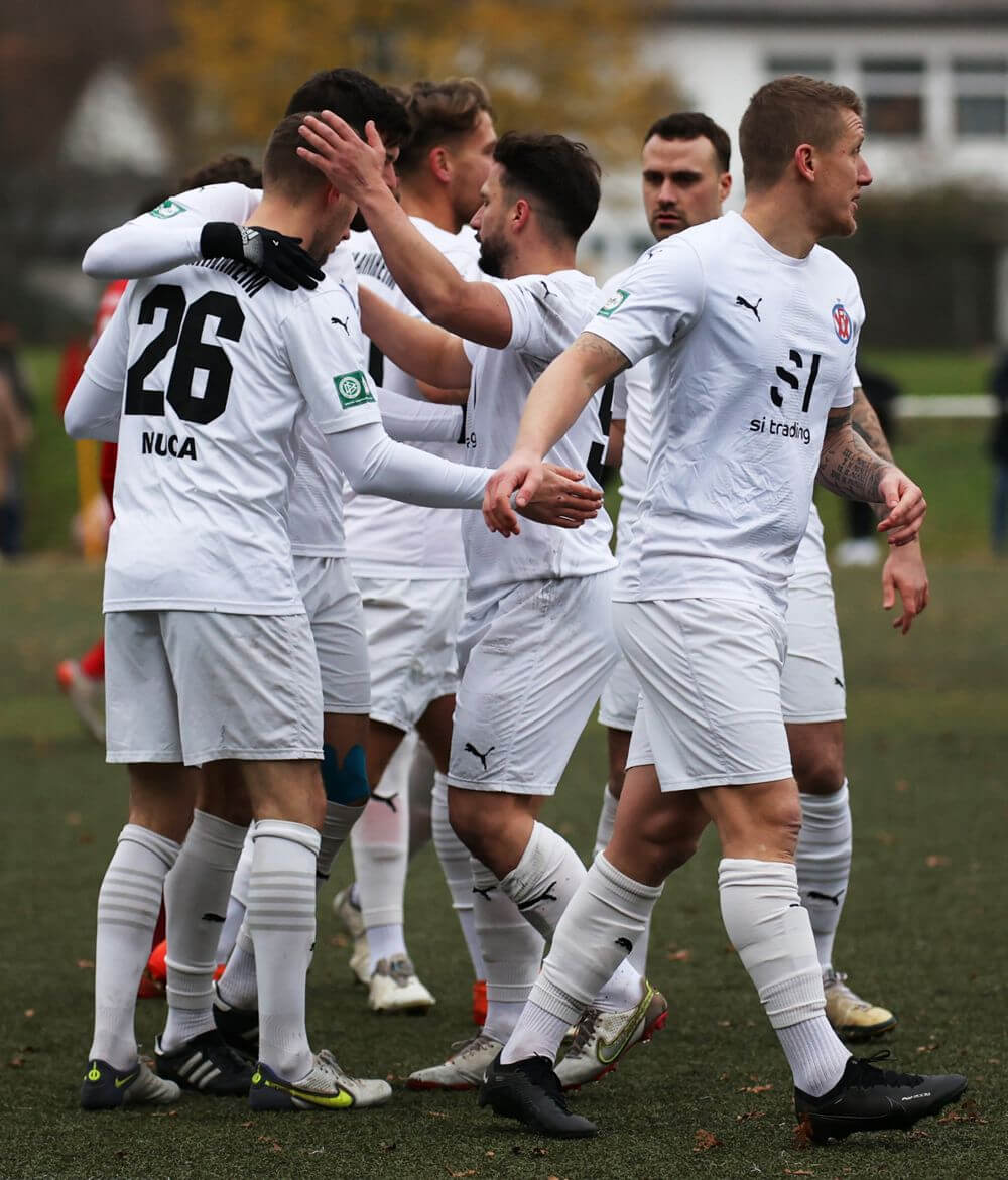 VfR Mannheim auch in Mosbach mit weißer Weste