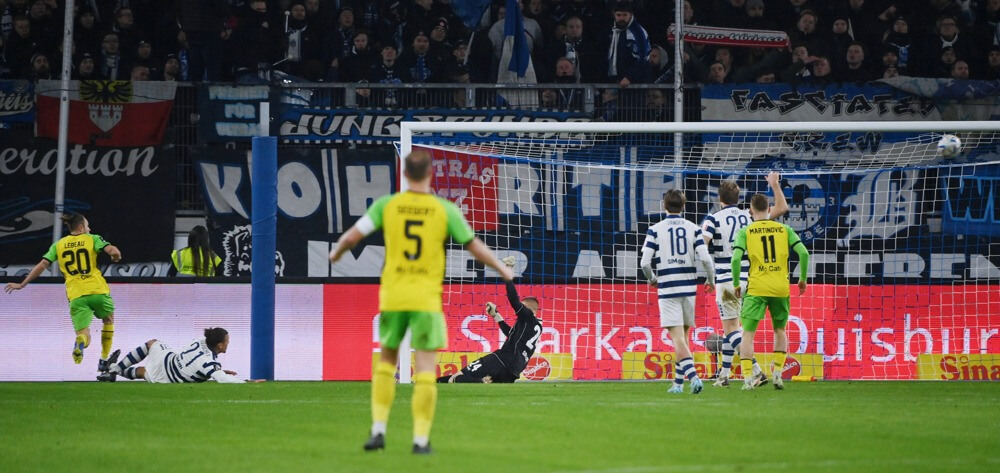 Der Befreiungsschlag – SV Waldhof gewinnt 3:1 (1:1) in Duisburg