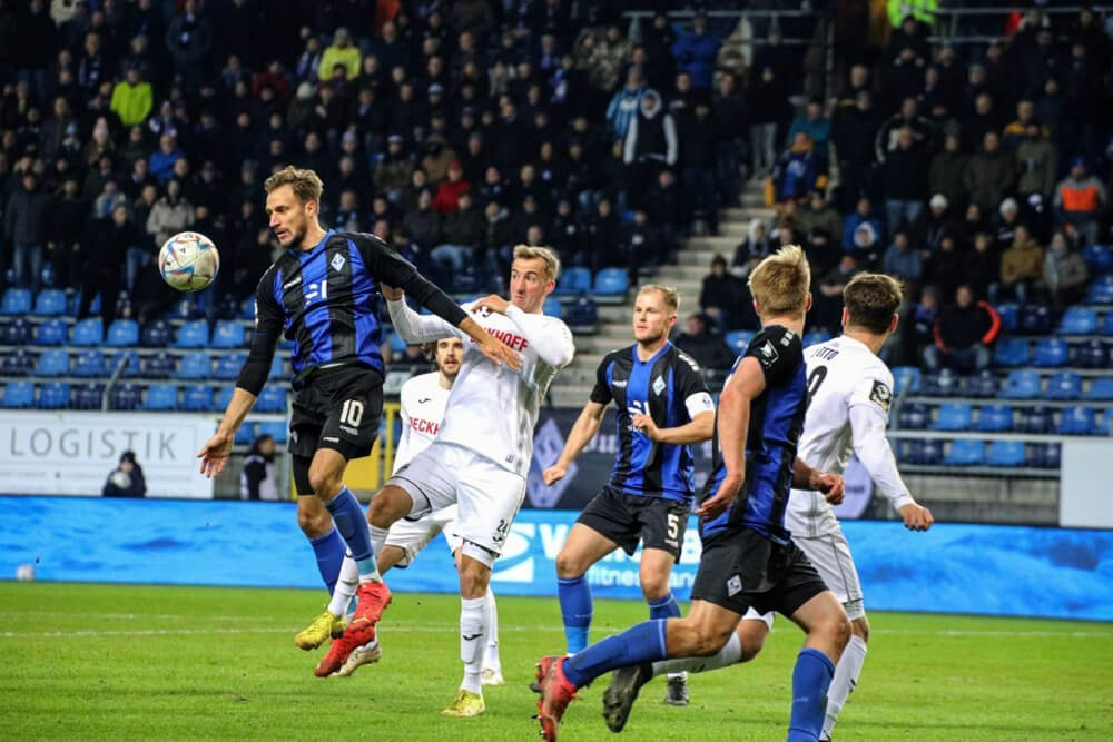 SV Waldhof klar überlegen, aber nur 1:1 (1:1) gegen den SC Verl