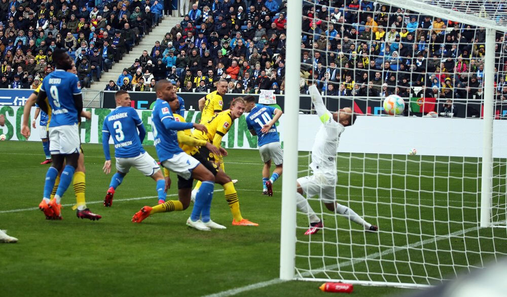 Gut gespielt, aber erneut verloren ++ Hoffenheim nach 0:1 gegen Dortmund auf Abstiegsplatz