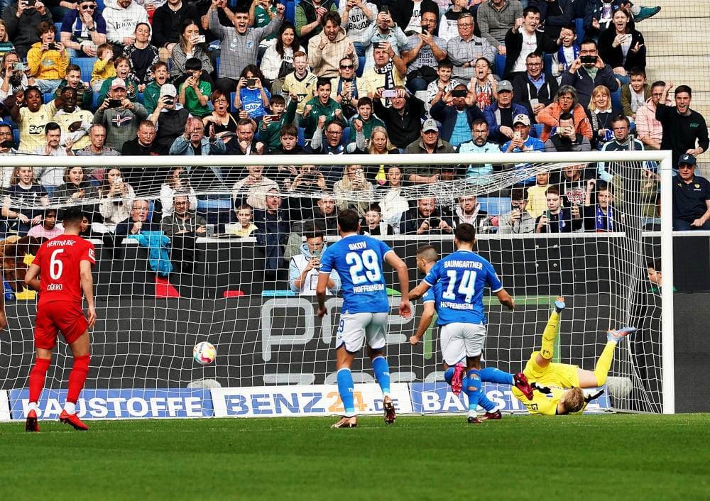 Befreiungsschlag: Hoffenheim siegt über Hertha BSC und klettert auf Platz 15