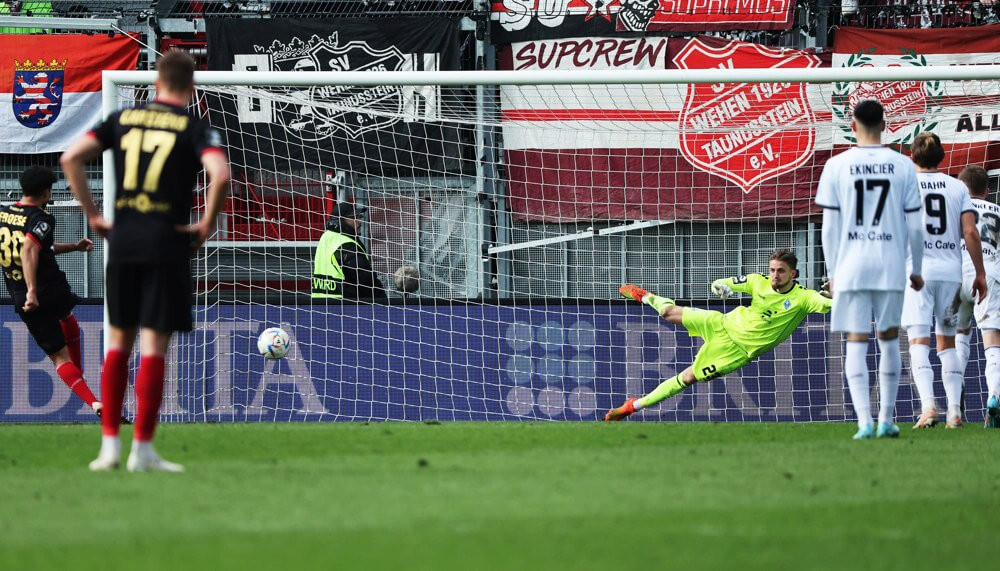 Einbruch nach der Pause – Der SV Waldhof verliert in Wiesbaden mit 0:3