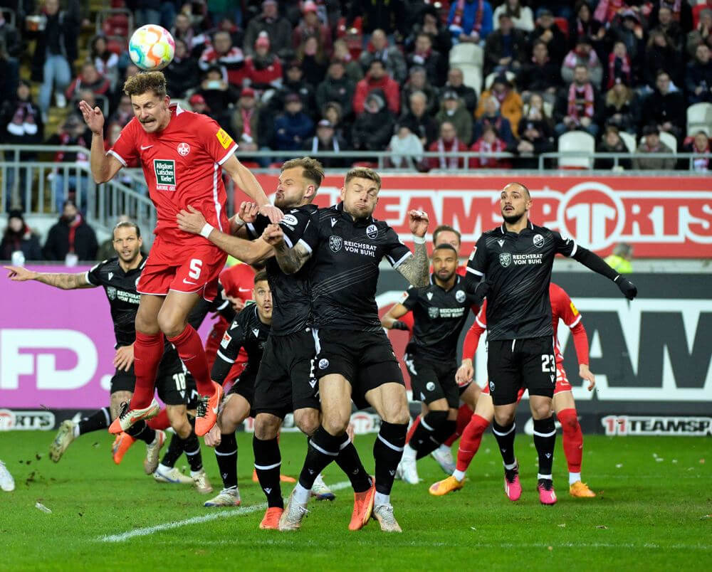 Sandhausen erkämpft Punkt in Kaiserslautern