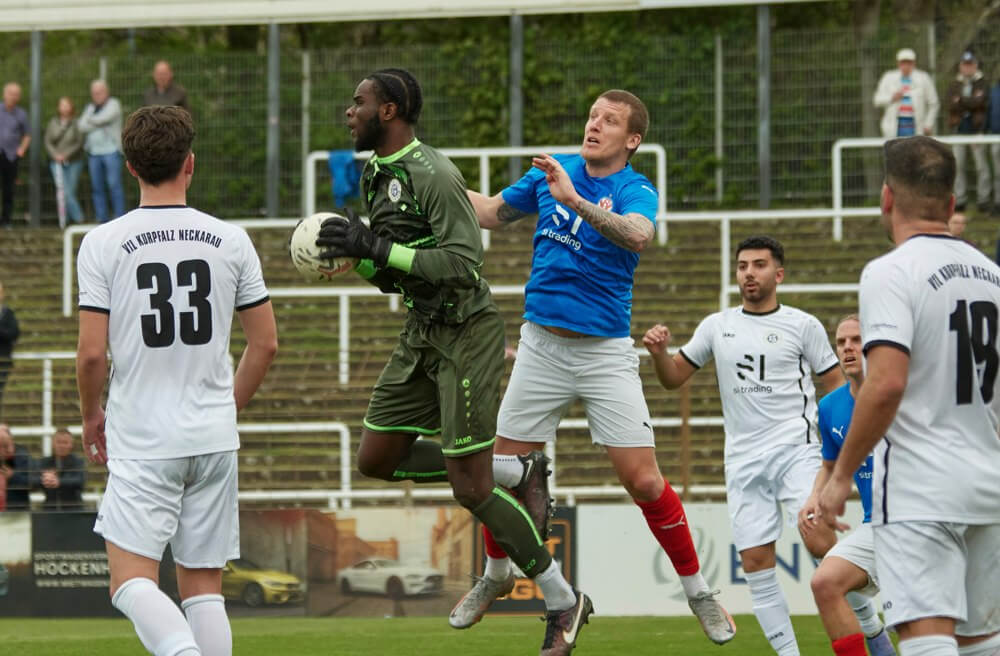 Spiel auf ein Tor – VfR landet 2:0 (2:0) Heimsieg gegen den Tabellenletzten VfL Kurpfalz Neckarau