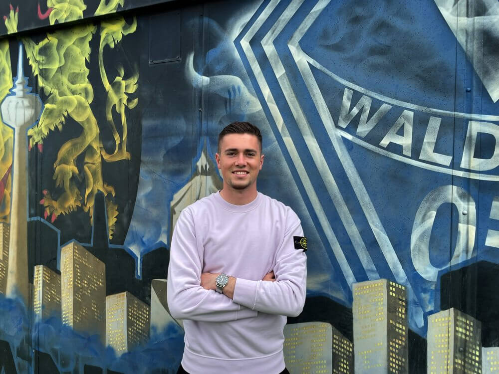 „Lucien Hawryluk bleibt dem SV Waldhof Mannheim 07 treu.“