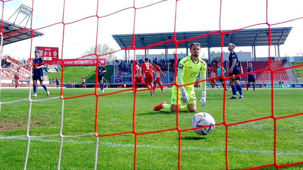Enttäuschende 3:1 (0:1) Niederlage des SV Waldhof beim FSV Zwickau