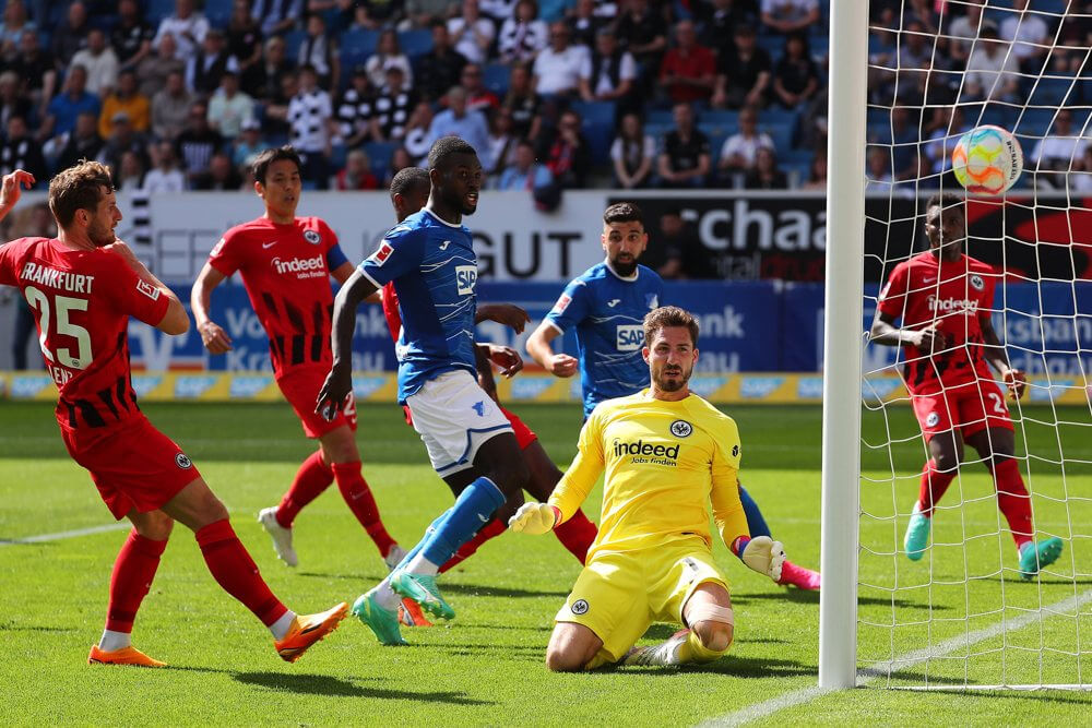 3 Punkte im Kampf um den Klassenerhalt – Hoffenheim gewinnt gegen die Frankfurter Eintracht 3:1 (3:0)