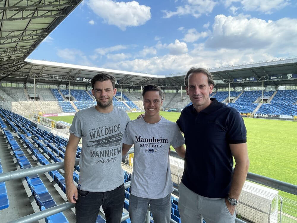 Offensivspieler Minos Gouras verstärkt den SV Waldhof