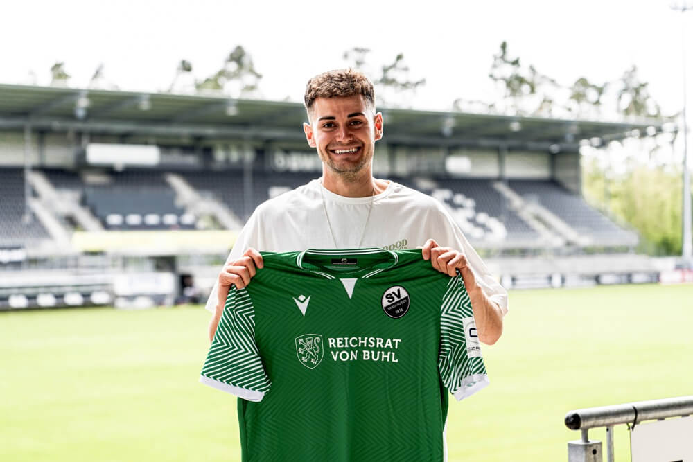 Alexander Fuchs unterschreibt beim SV Sandhausen