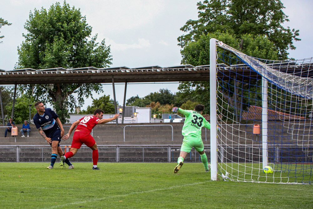Fortuna Heddesheim bezwingt den Oberligisten VfR Mannheim im Testspiel mit 3:1 (2:1)