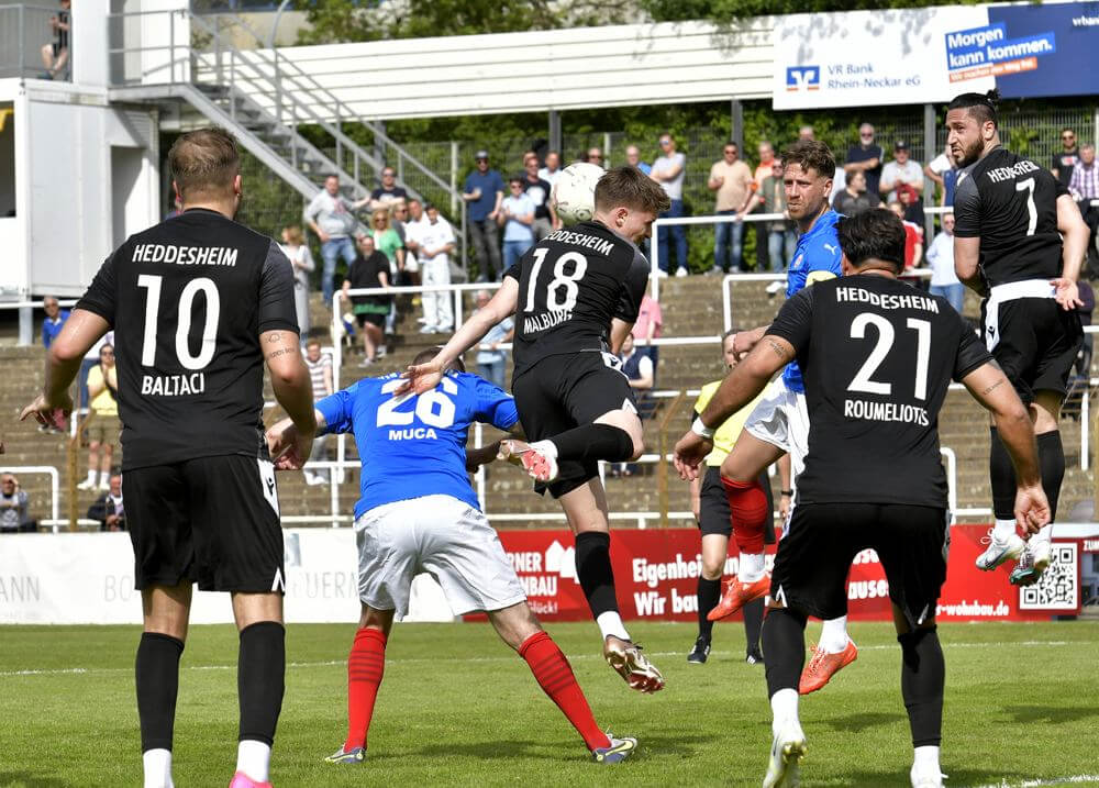 Oberligaaufsteiger VfR Mannheim zu Gast beim Testspiel gegen den FV Fortuna Heddesheim (Mi. 12.7./19 Uhr)
