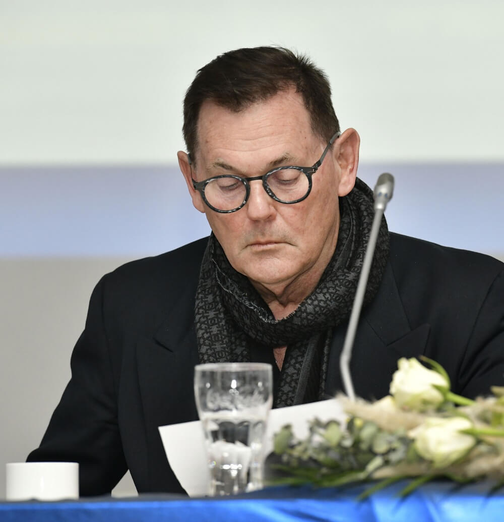 ARCHIVBILD: Präsident Bernd Beetz auf der Mitgliederversammlung beim SV Waldhof Mannheim 07. AS Sportfoto