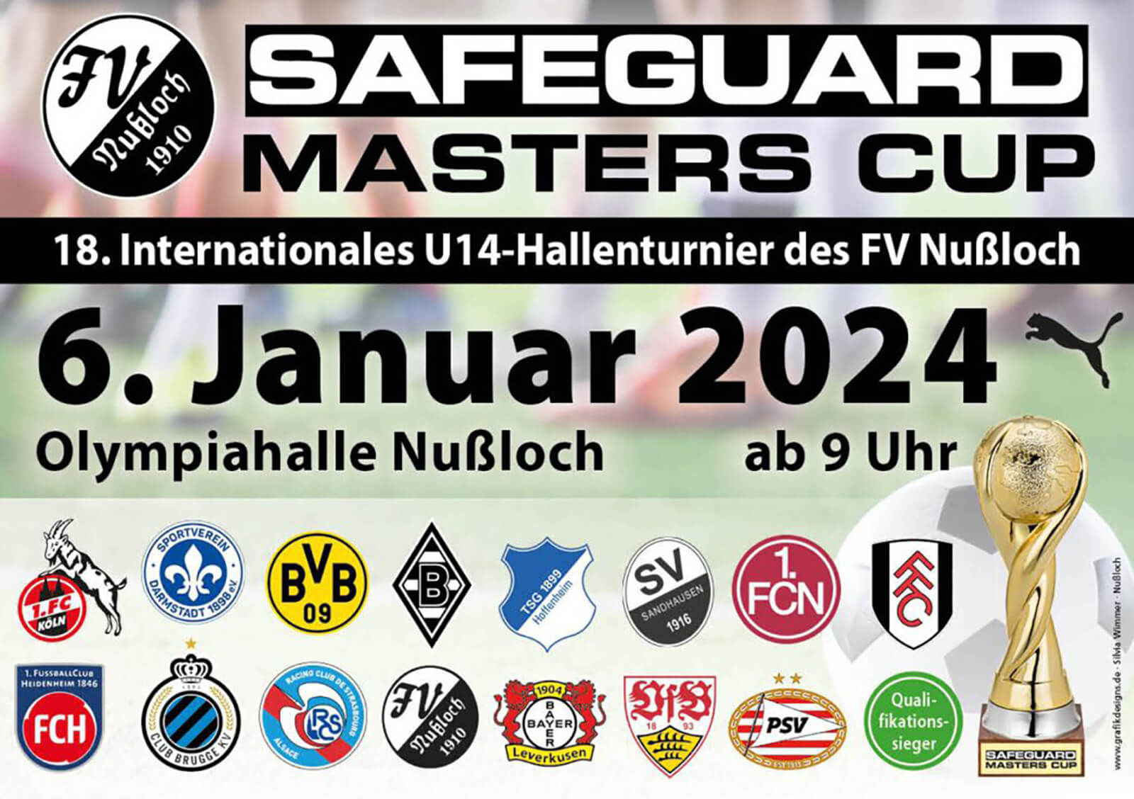 SAFEGUARD Masters Cup in Nußloch ++ Internationales U-14 Turnier