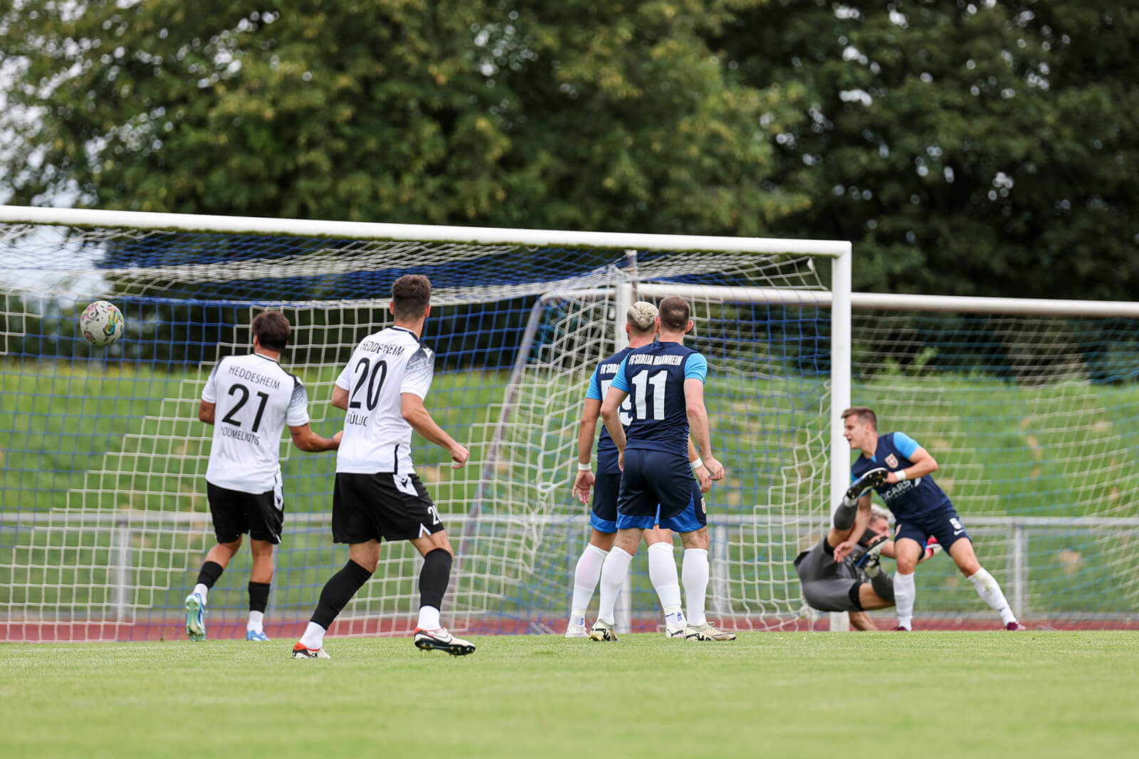 Fortuna Heddesheim mit mühelosem 5:1 (3:0) Sieg über FK Srbija Mannheim