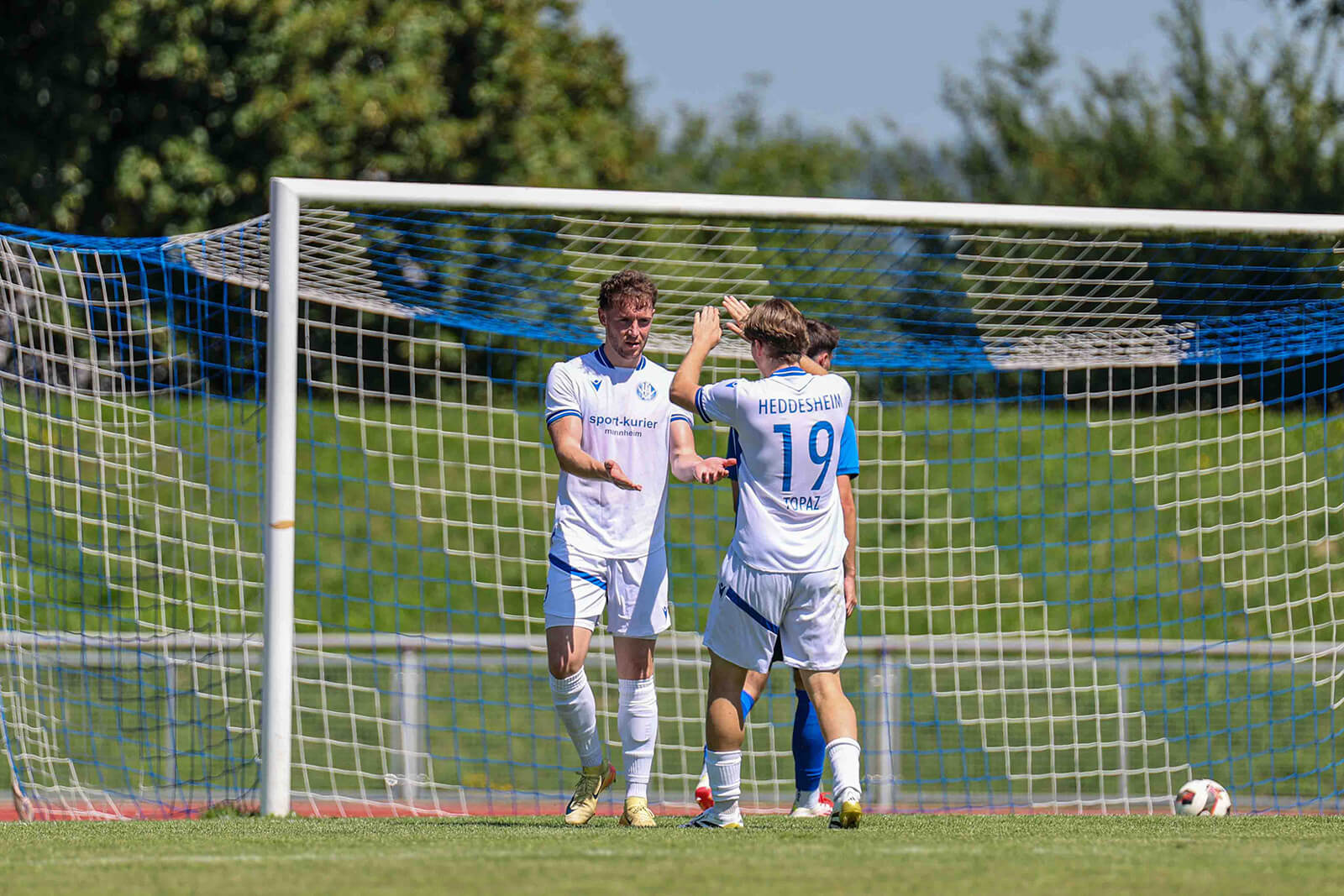 Fortuna Heddesheim feiert 2:0-Heimsieg gegen Oberligaabsteiger FC Zuzenhausen