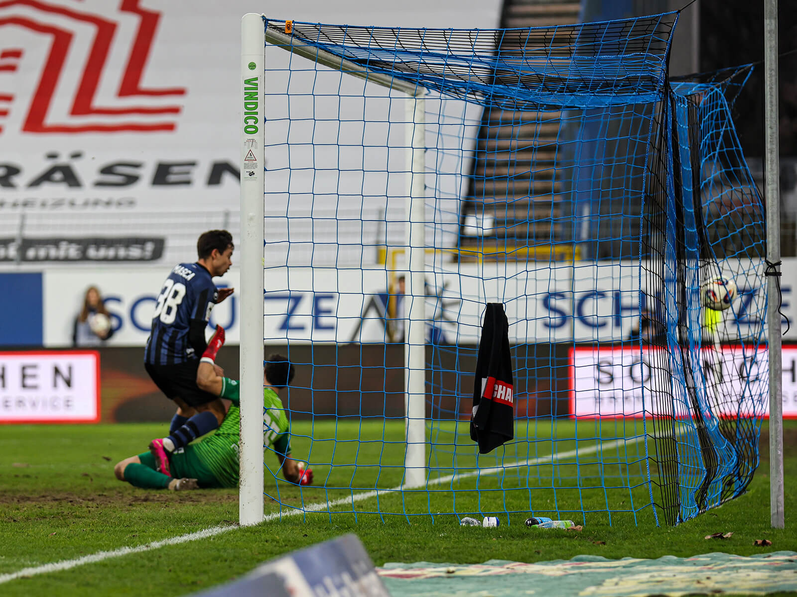 Masca rettet immerhin einen Punkt – Der SV Waldhof muss sich mit einem 2:2 gegen Ingolstadt begnügen