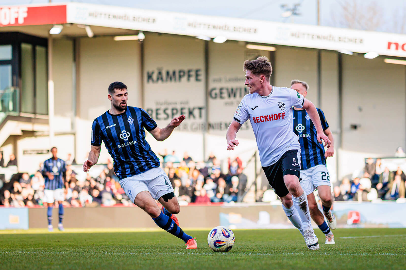 Ein Klassenunterschied in Verl – Der Waldhof geht mit 2:5 (0:3) unter