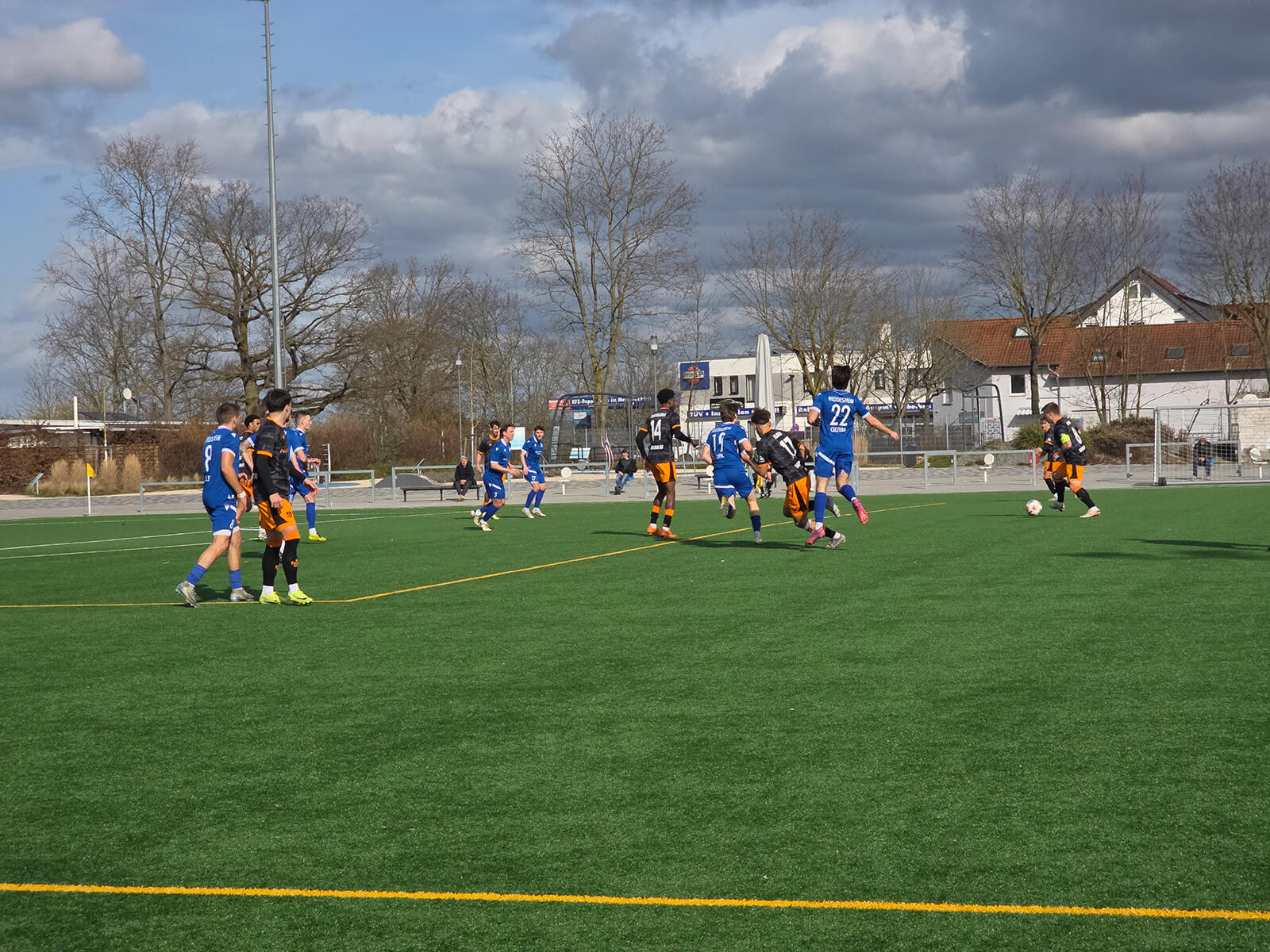 Fortuna Heddesheim mit 3:3 (0:1) gegen die U 21 des 1. FC Kaiserslautern