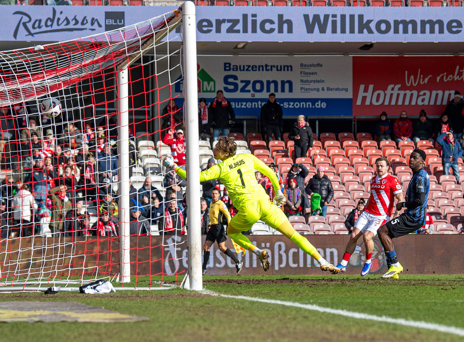 Punktgewinn beim Spitzenreiter – Der SV Waldhof erspielt ein 1:1 bei Energie Cottbus