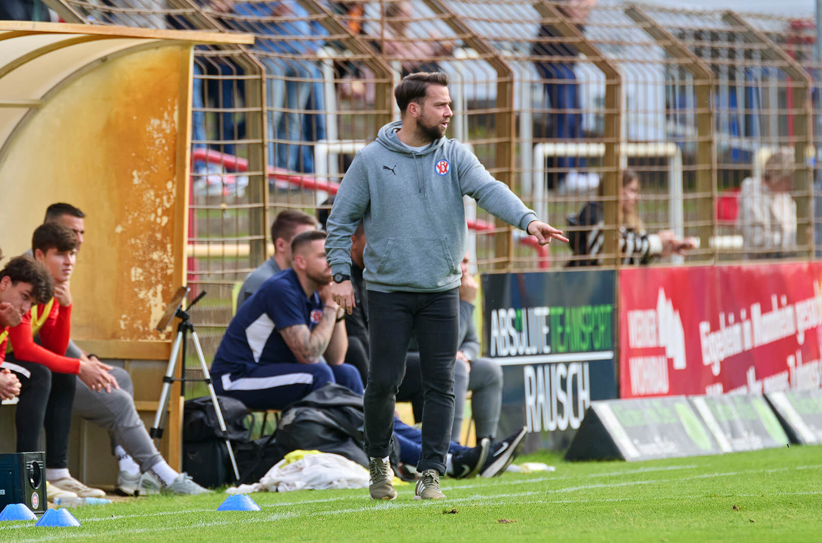 VfR Mannheim fordert den höherklassigen Regionalligisten SV Sandhausen im Halbfinale des bfv-Pokals