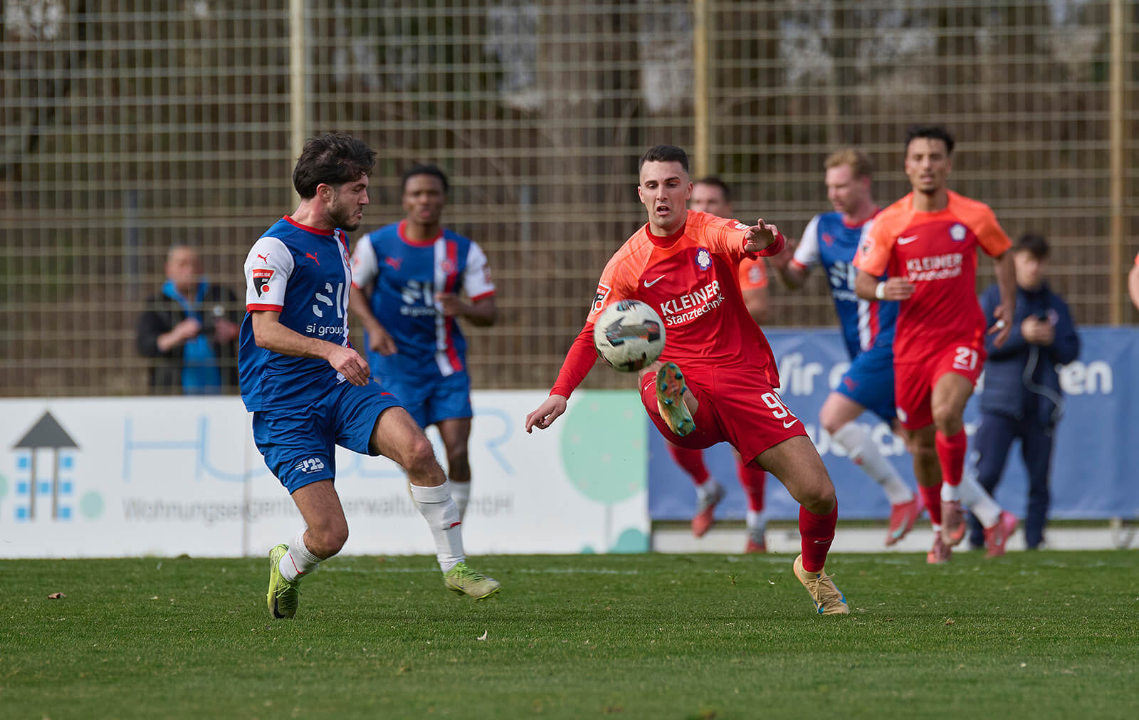 Böses Erwachen für den VfR Mannheim ++ 0:3 gegen starke Nöttinger