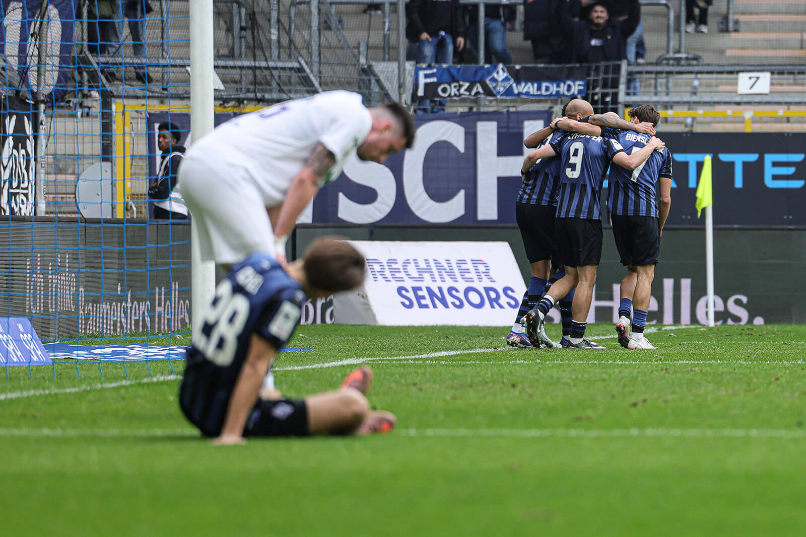 Ein Siegtor, das wohl keines war – Der SV Waldhof Mannheim schlägt Erzgebirge Aue mit 2:1 (0:1)