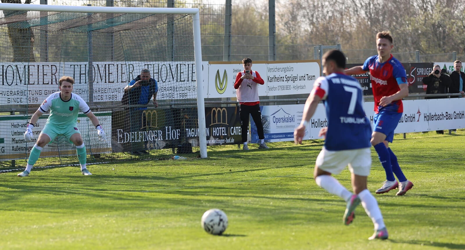 Nullnummer in Hollenbach ++ VfR Mannheim mit leistungsgerechtem Unentschieden