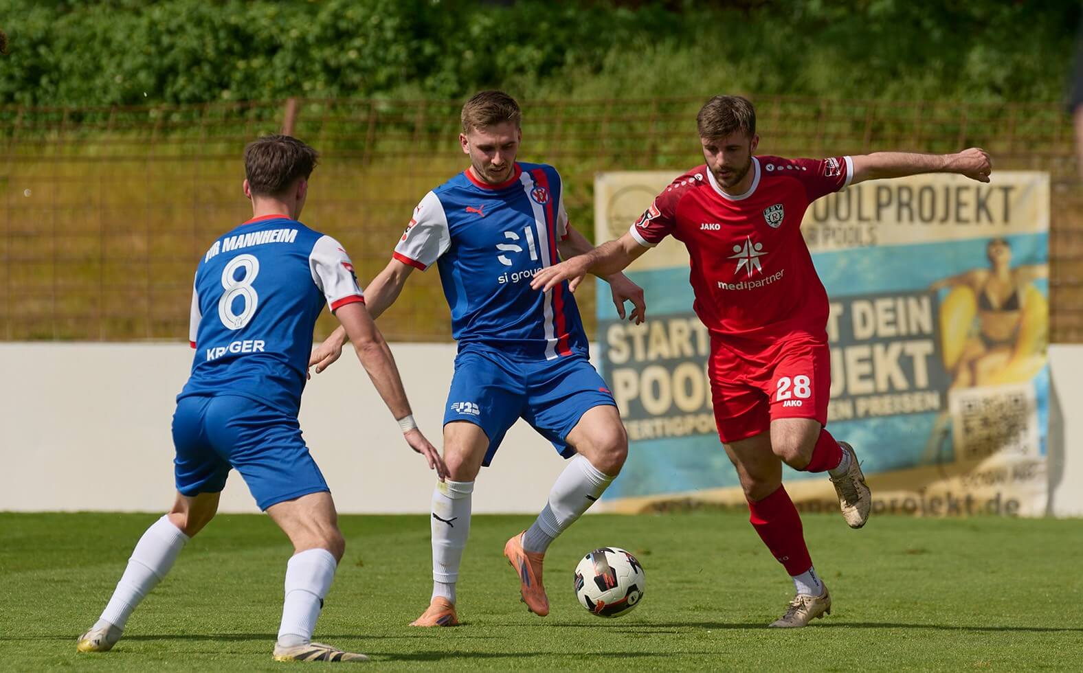 Zweite Heimniederlage der Saison ++ VfR Mannheim verliert gegen SSV Reutlingen mit 1:3 (0:0)